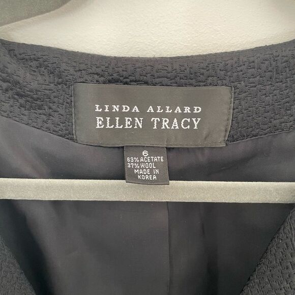 Ellen Tracy Women's Black Jacket size 6 - Picture 2 of 11